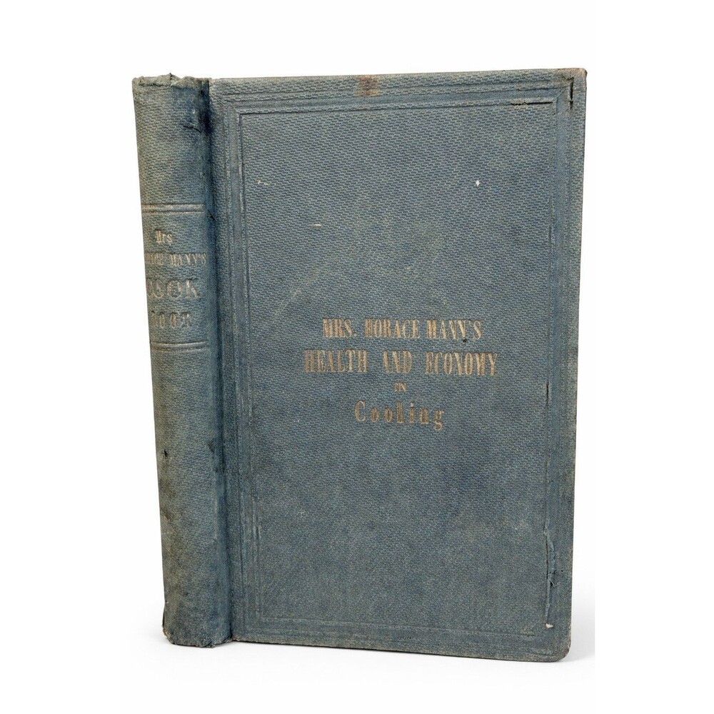 1857 Christianity Kitchen Mary Mann Antique Psychological Cookbook First Edition